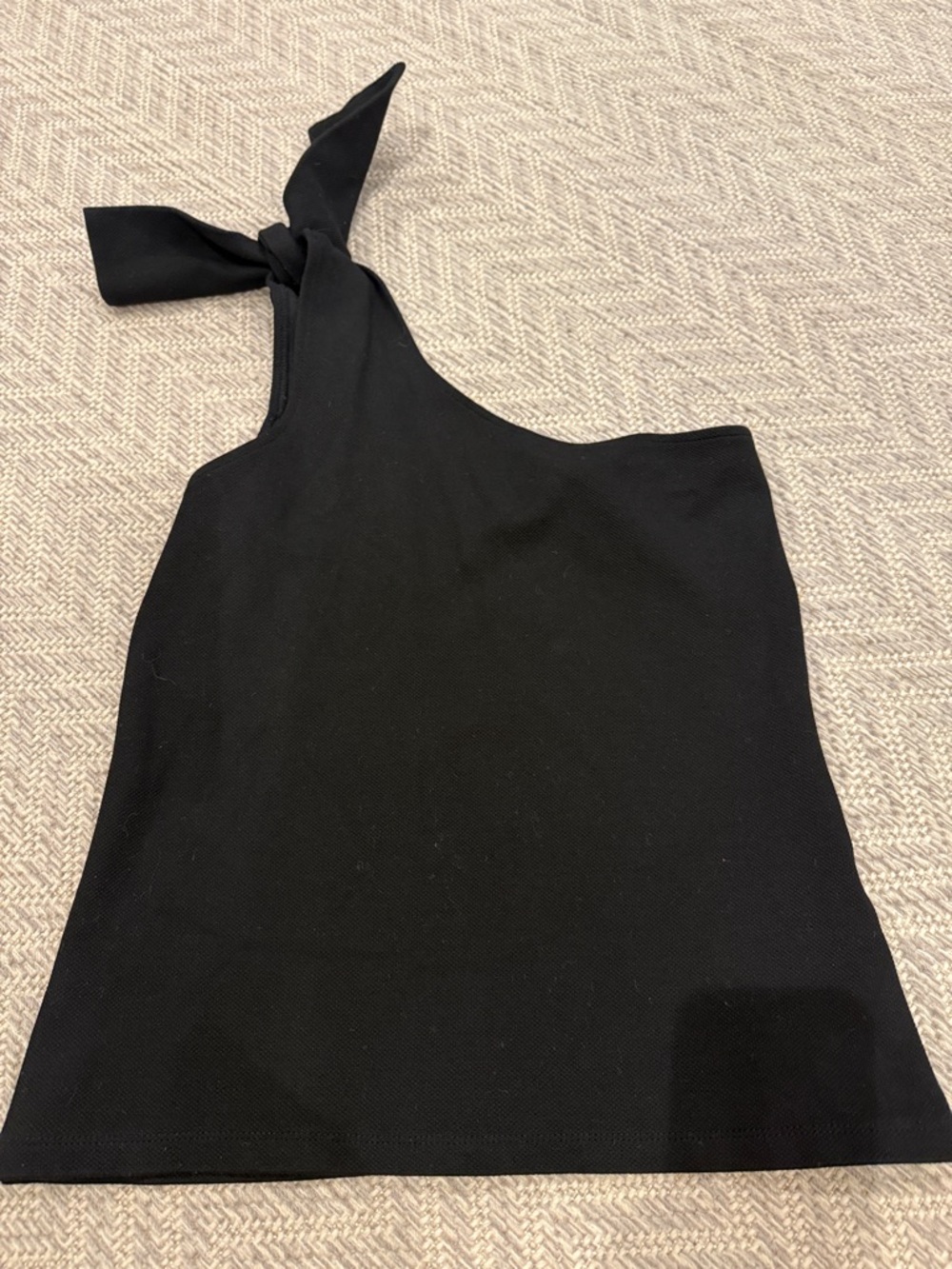 Anthropologie bishop + young one shoulder tank